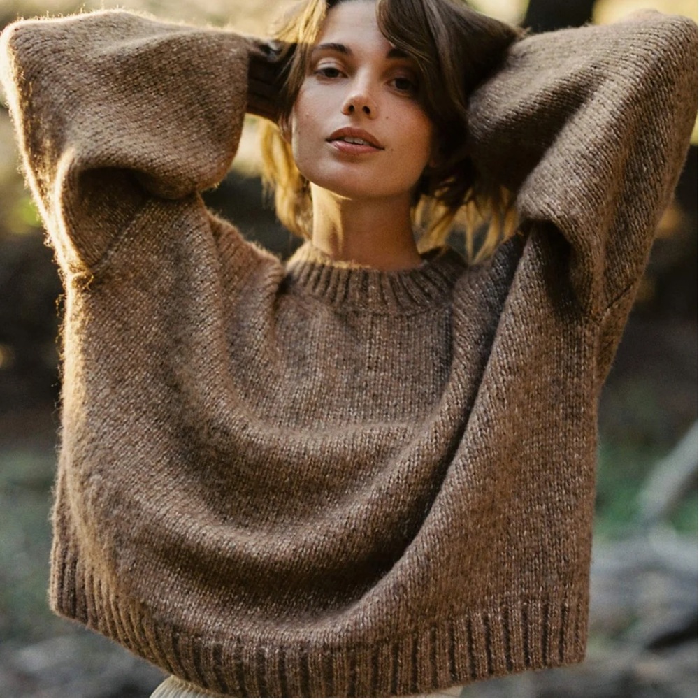 Christy Dawn The Jane Sweater - toast